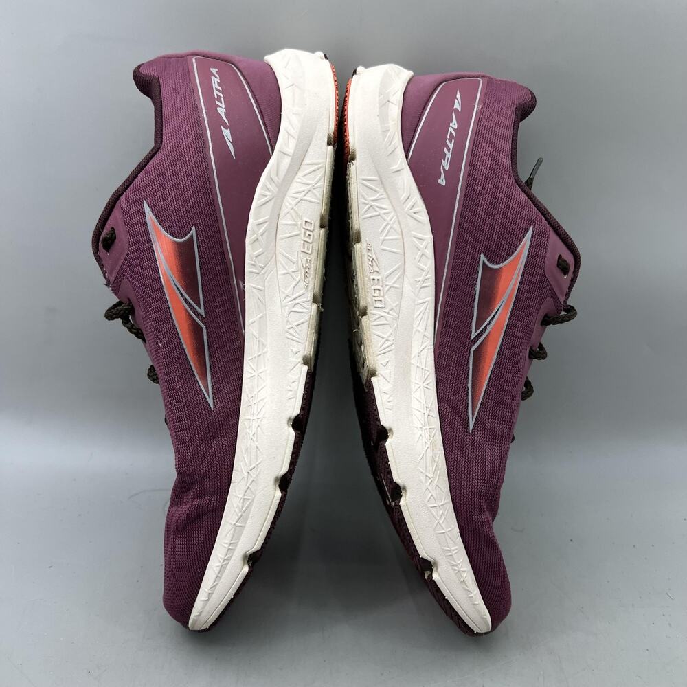 Altra Rivera Running Shoes Women Size 7 Purple Mesh Comfort Cushion Low Sneakers - Picture 6 of 9